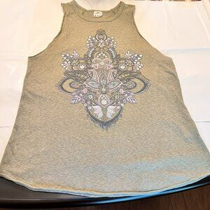 O’Neill Boho Graphic Tank | Soft Green, M, USA Made